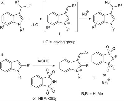 Three-Component Reaction of 3-Arylidene-3H-Indolium Salts, Isocyanides, and Alcohols